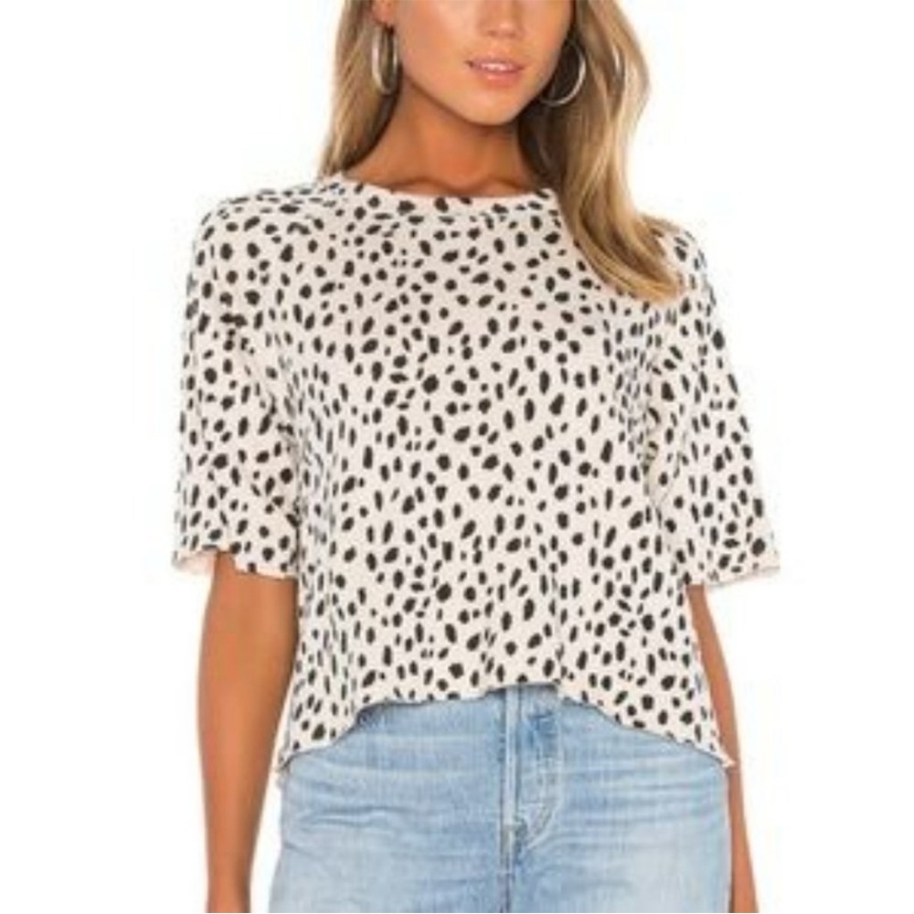 Stylish cheetah print Women's Top